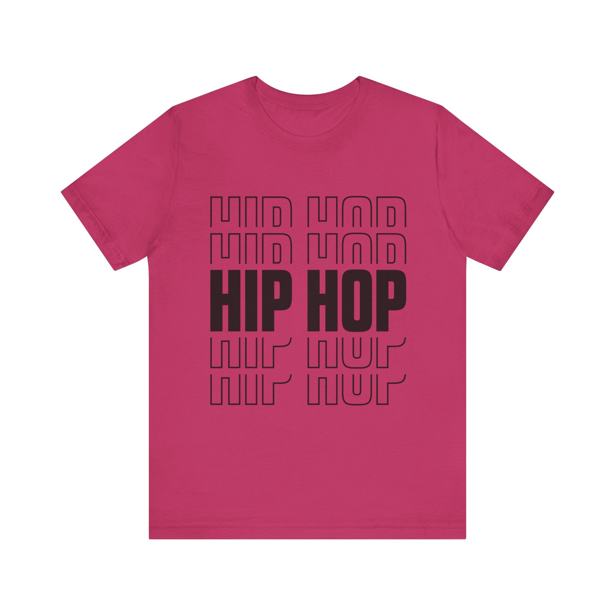 Hip Hop On Repeat Black Tee
