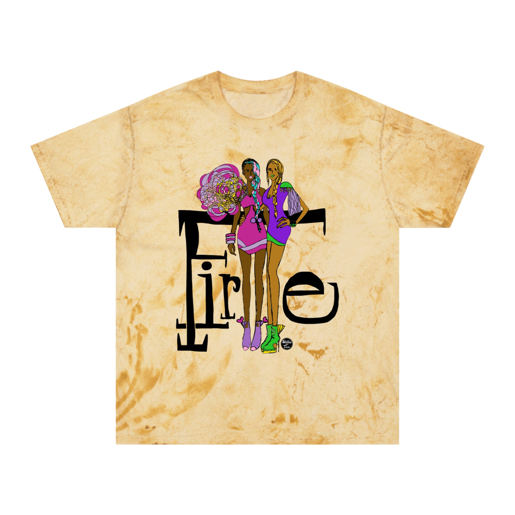Fashion Girls 'Fire' Color Blast Graphic Tee