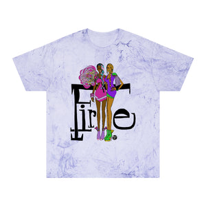 Fashion Girls 'Fire' Color Blast Graphic Tee
