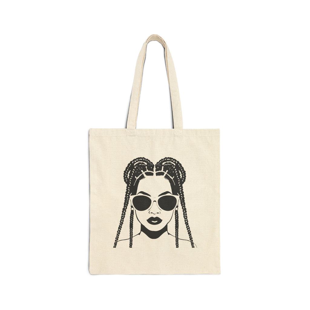 My Beautiful Black Braids Tote Bag