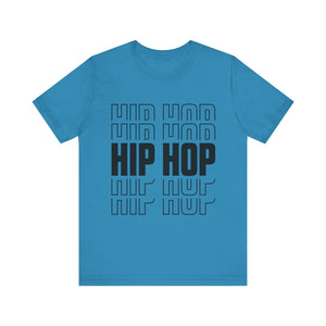Hip Hop On Repeat Black Tee