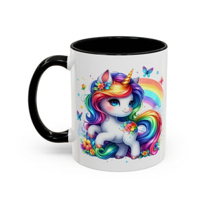 Boho Rainbow Unicorn Mug (11oz, 15oz)