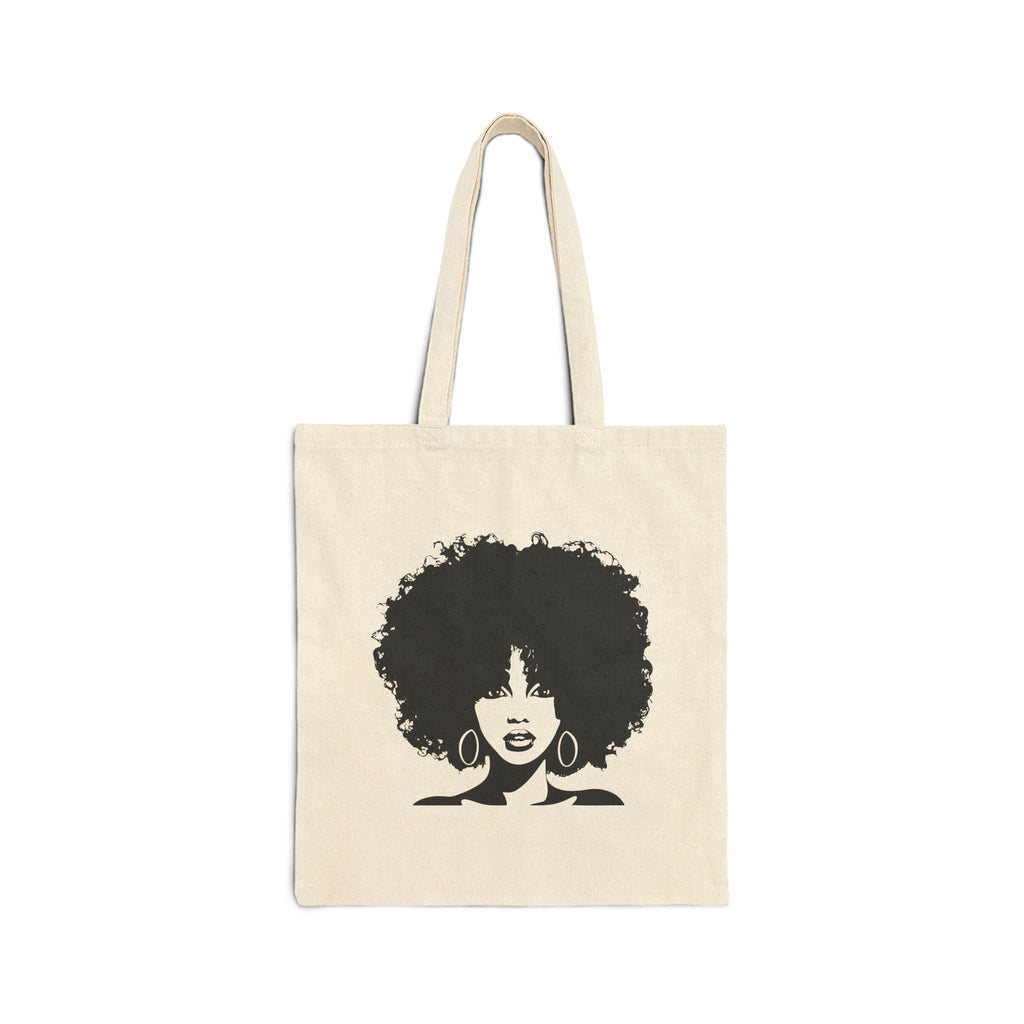 Afro Girl Tote Bag