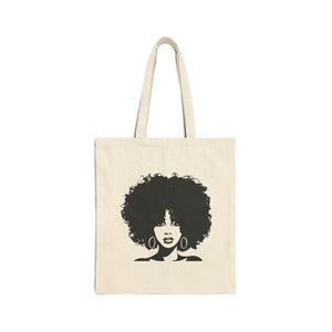 Afro Girl Tote Bag