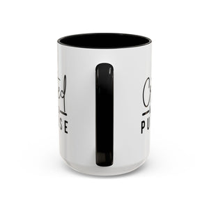 'Created with a Purpose' Mug (11oz, 15oz)