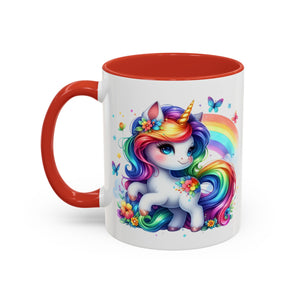 Boho Rainbow Unicorn Mug (11oz, 15oz)