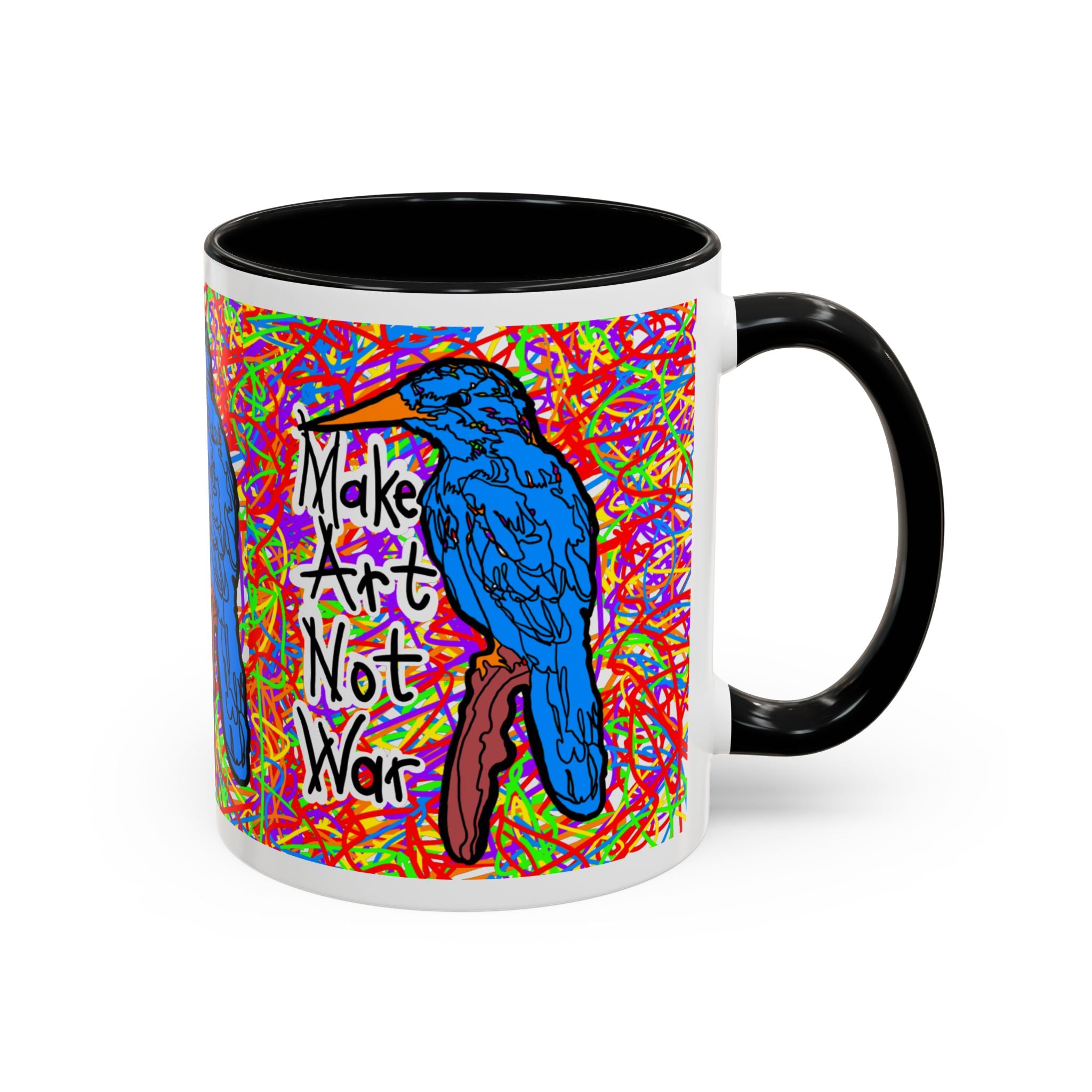 Make Art Not War Mug (11oz, 15oz)