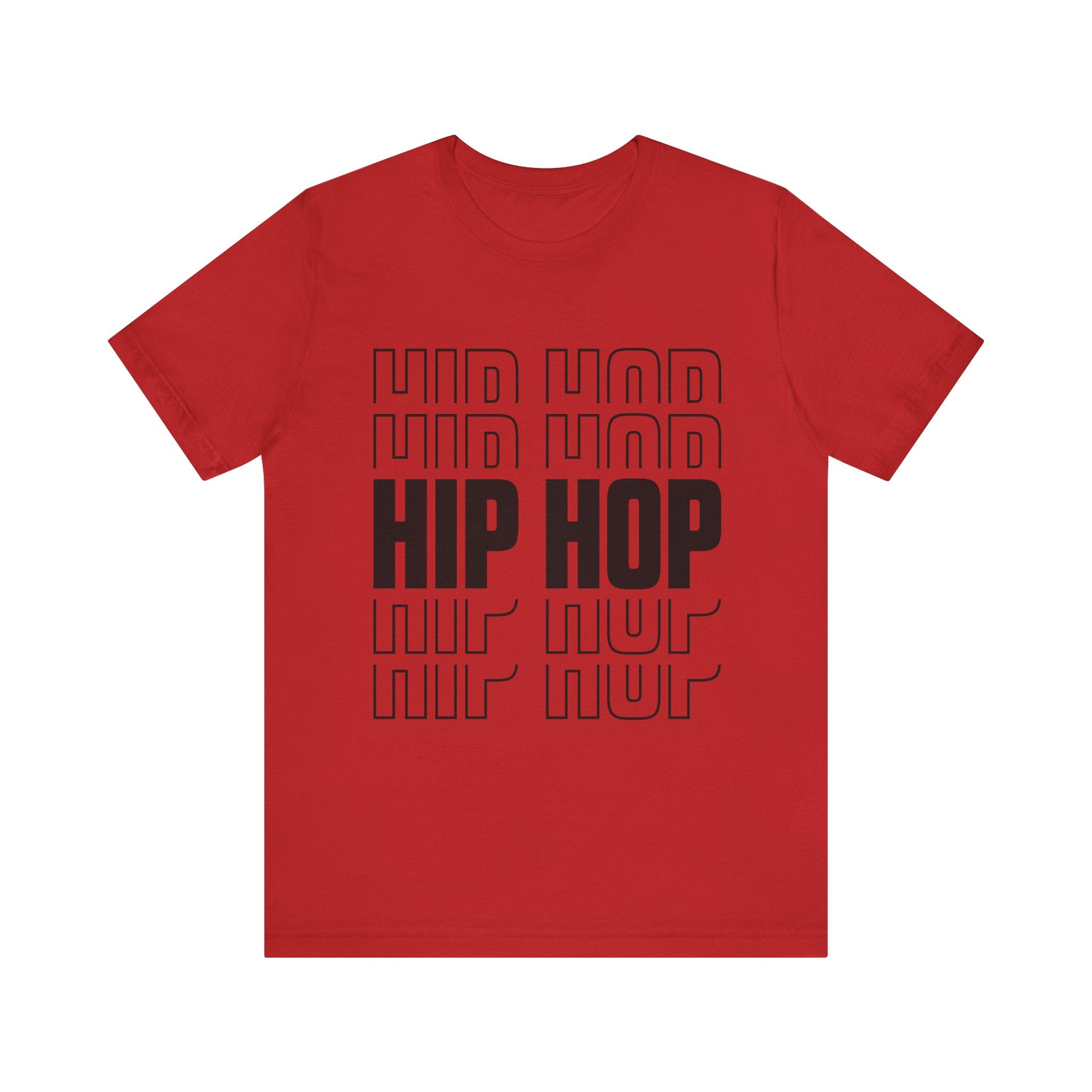 Hip Hop On Repeat Black Tee