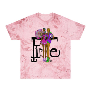 Fashion Girls 'Fire' Color Blast Graphic Tee