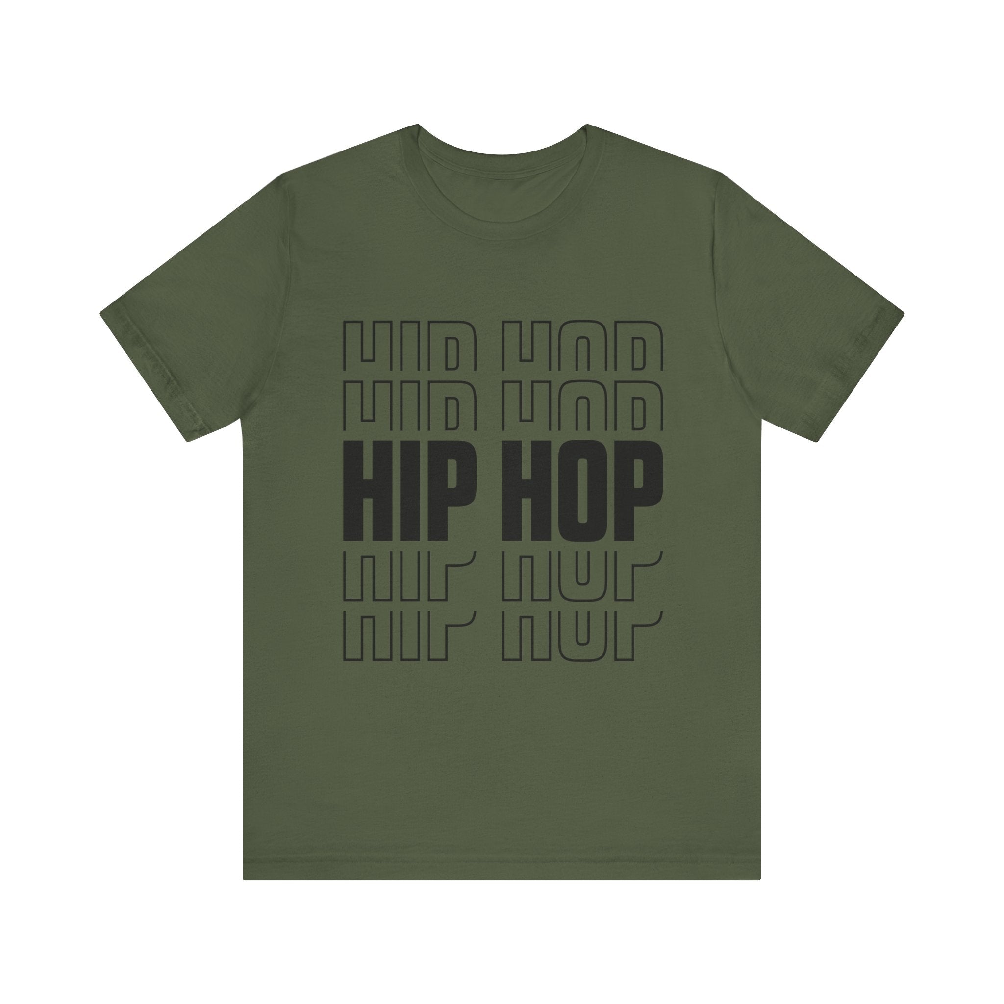 Hip Hop On Repeat Black Tee
