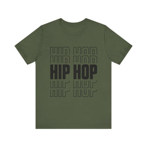 Hip Hop On Repeat Black Tee