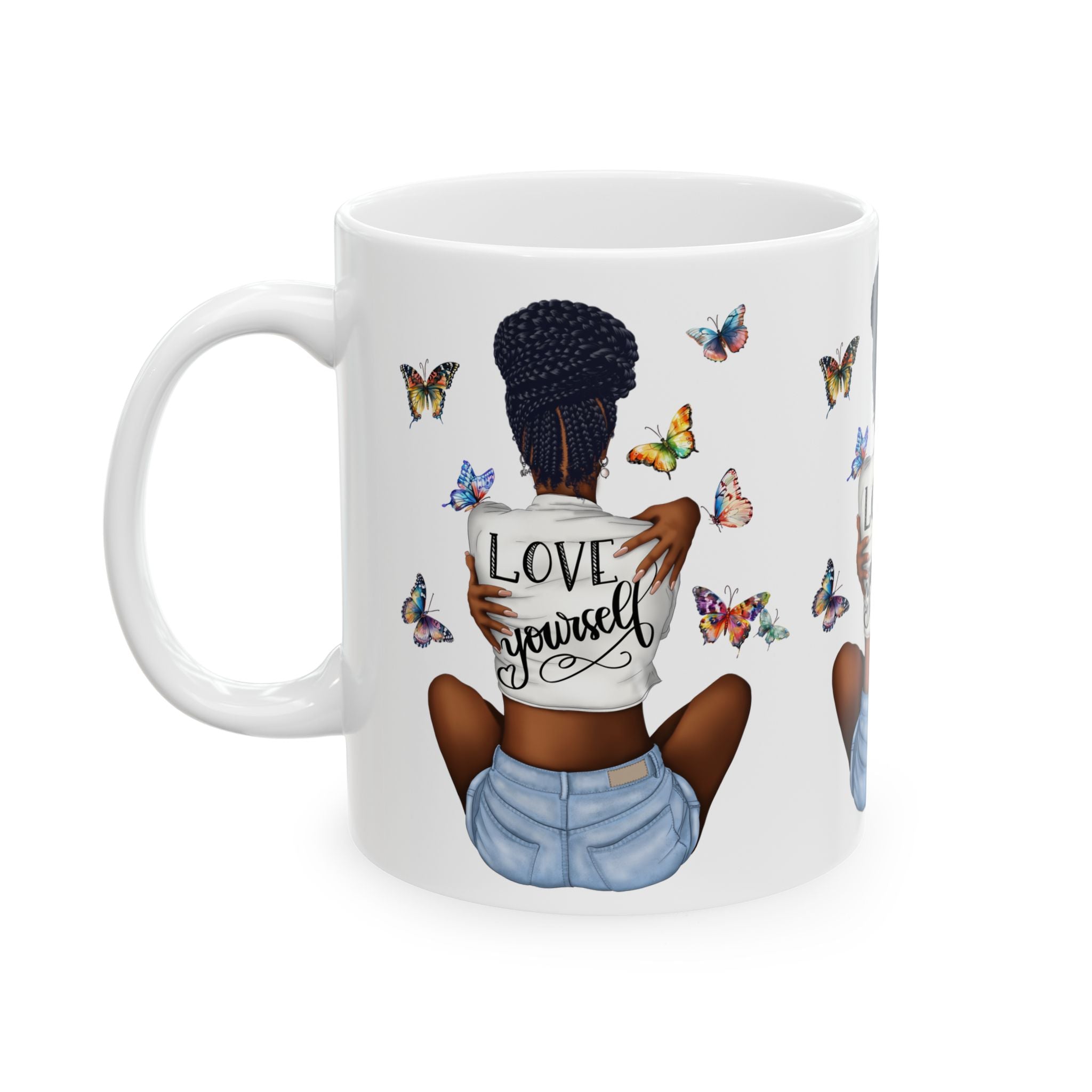 Love Yourself Ceramic Mug, (11oz, 15oz)