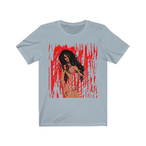Red Streak Short Sleeve Tee - Unisex