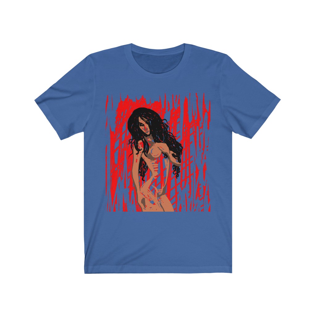 Red Streak Short Sleeve Tee - Unisex