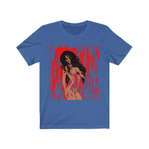 Red Streak Short Sleeve Tee - Unisex