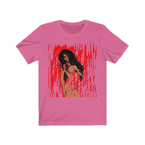 Red Streak Short Sleeve Tee - Unisex