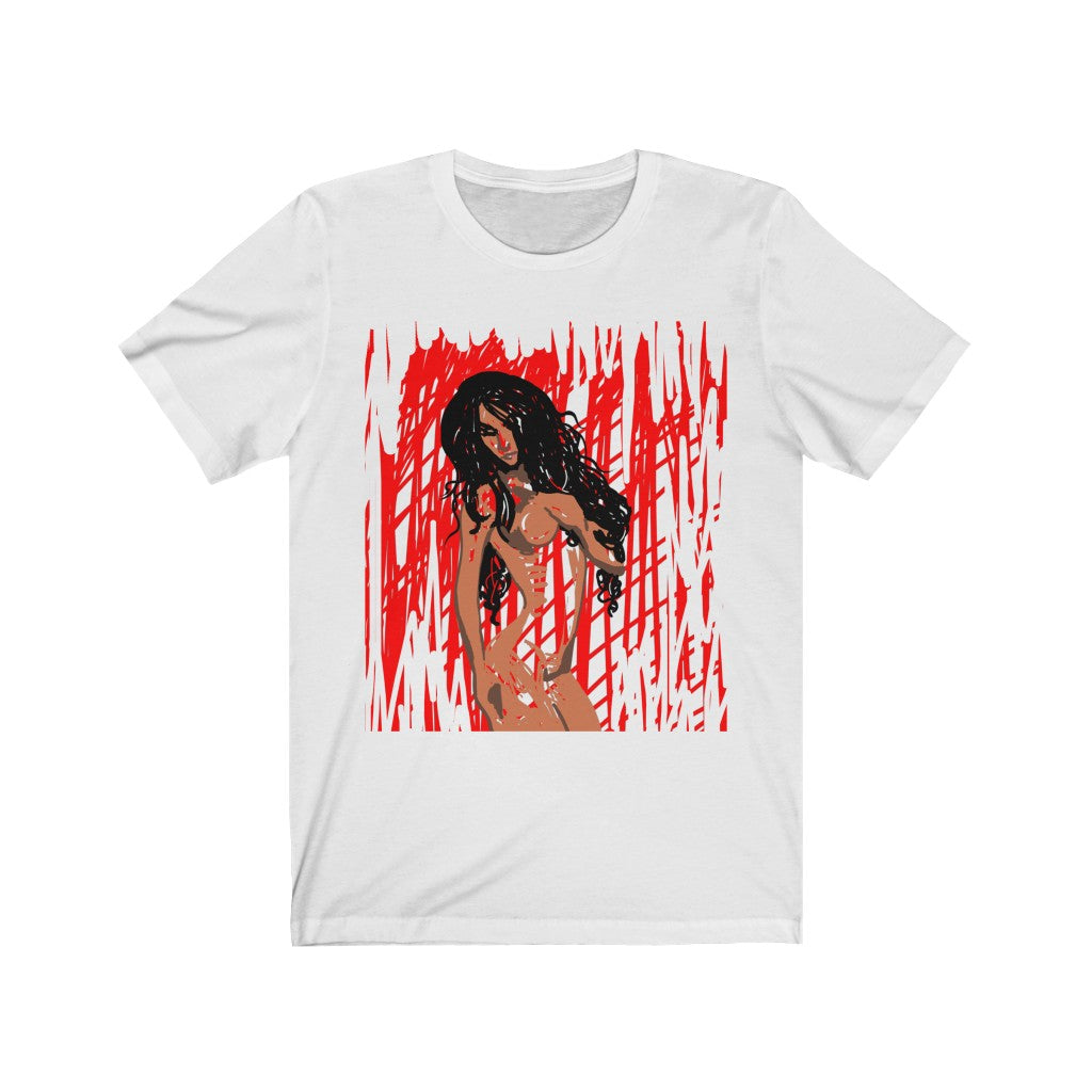 Red Streak Short Sleeve Tee - Unisex