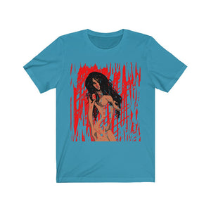 Red Streak Short Sleeve Tee - Unisex