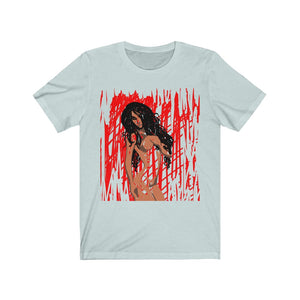 Red Streak Short Sleeve Tee - Unisex