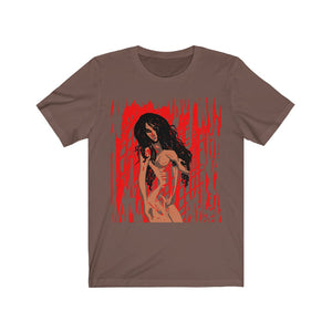 Red Streak Short Sleeve Tee - Unisex