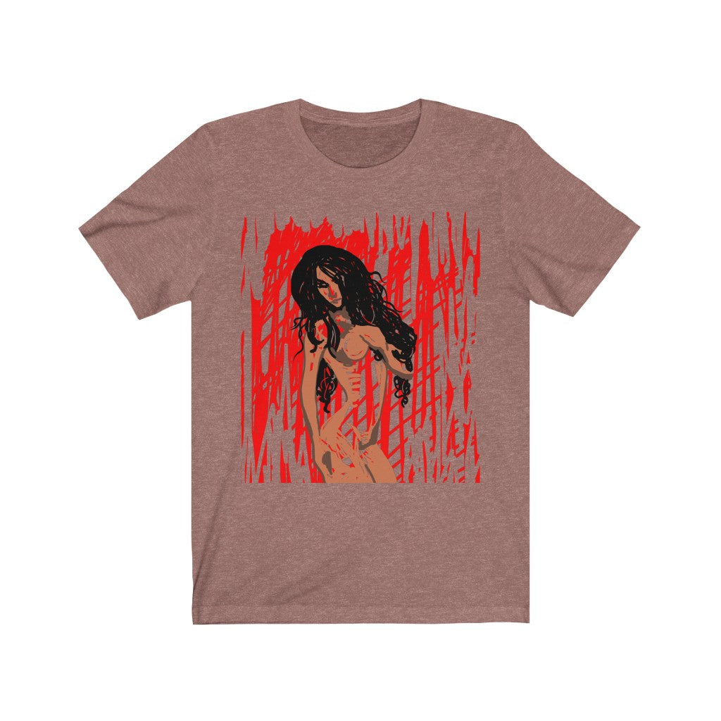 Red Streak Short Sleeve Tee - Unisex