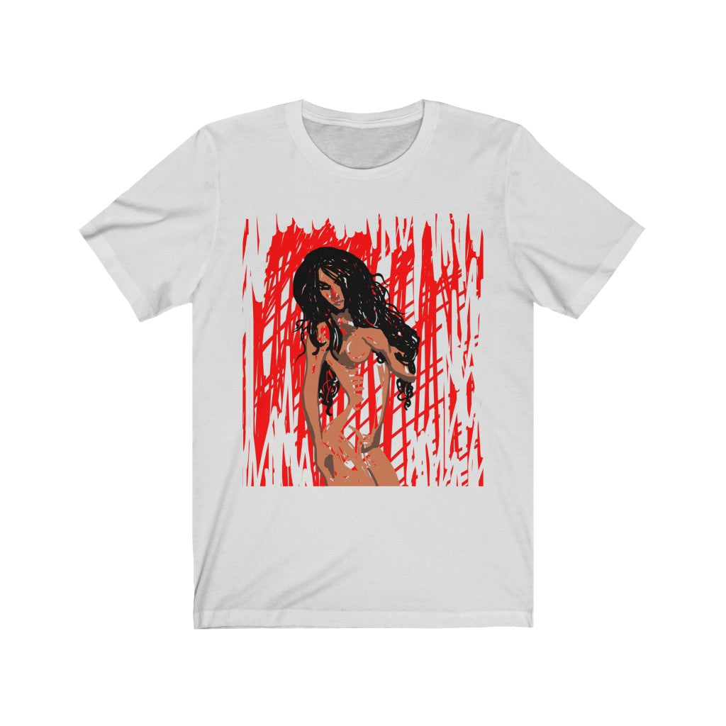 Red Streak Short Sleeve Tee - Unisex