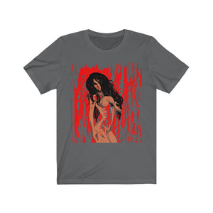 Red Streak Short Sleeve Tee - Unisex