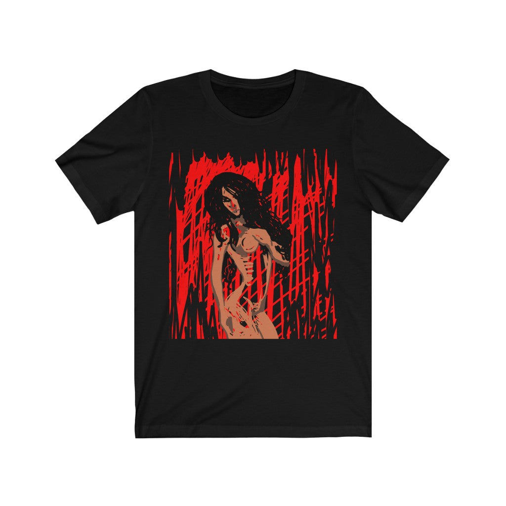 Red Streak Short Sleeve Tee - Unisex