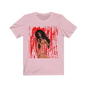 Red Streak Short Sleeve Tee - Unisex