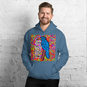 Make Art Not War Pullover Hoodie
