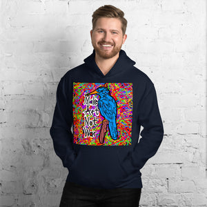 Make Art Not War Pullover Hoodie