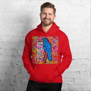 Make Art Not War Pullover Hoodie