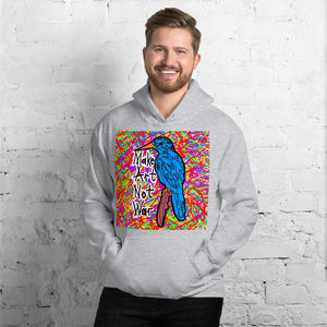Make Art Not War Pullover Hoodie
