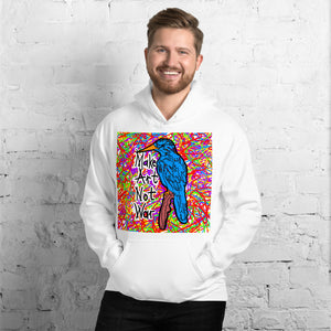 Make Art Not War Pullover Hoodie